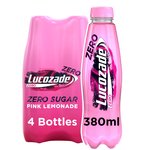 Lucozade Energy Zero Pink Lemonade