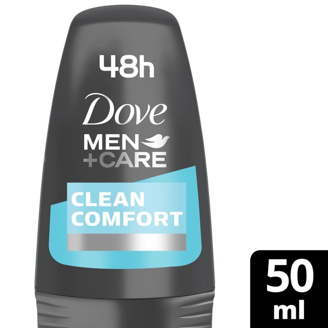 Dove Men+Care Clean Comfort Roll-On 48h Anti-Perspirant Deodorant, 50ml