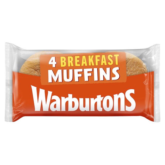Warburtons Toasting Muffins, 4 Per Pack