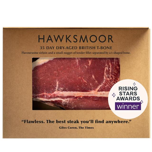 Hawksmoor 35 Day Dry-Aged British T-Bone Steak, Typically: 850g