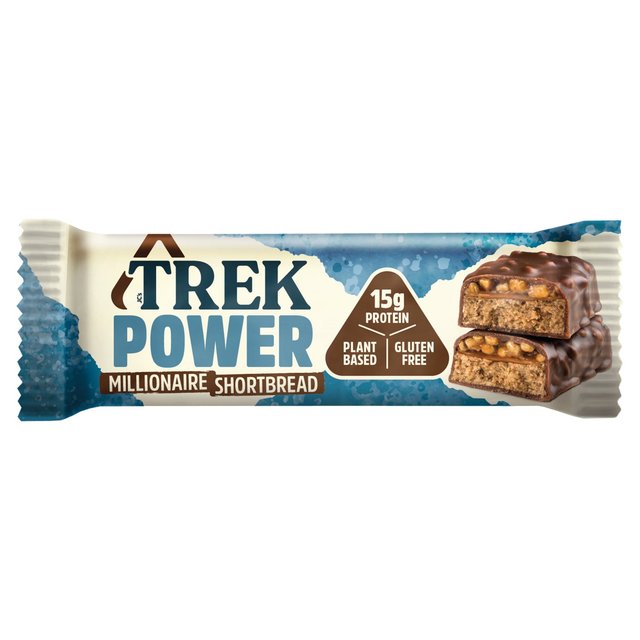 Trek Power Millionaire Shortbread Protein Bar, 55g