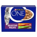 Purina One Mini Fillets Selective Palate Wet Cat Food