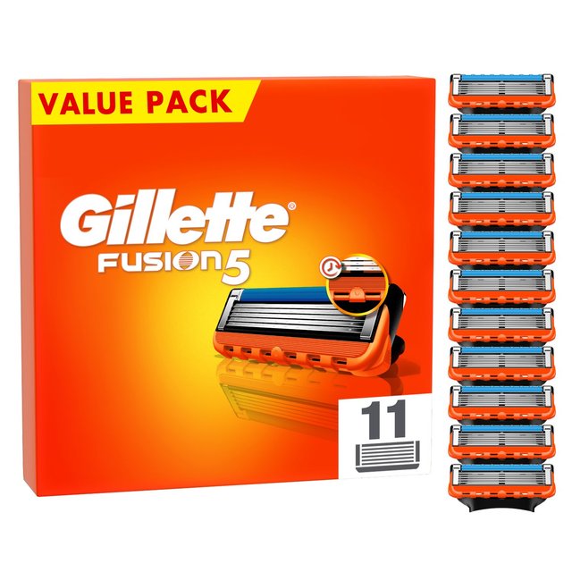 Gillette Fusion Razor Blades, 11 Per Pack