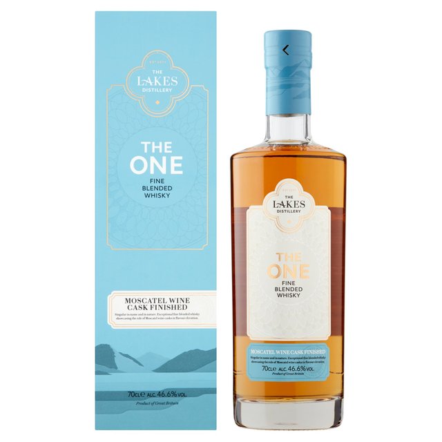 The Lakes Distillery ONE Moscatel Wine Cask Expression Whisky, 70cl
