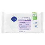 NIVEA Biodegradable Sensitive Cleansing Face Wipes