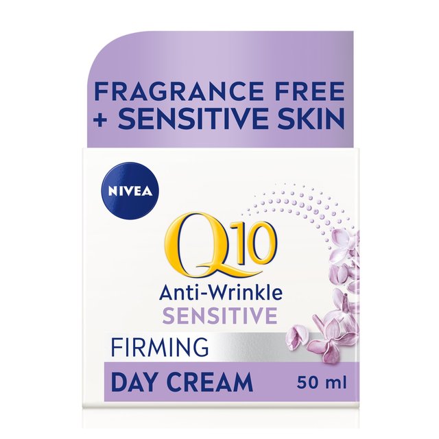 Nivea Q10 Power Anti-Wrinkle Day Face Cream SPF15 for Sensitive Skin, 50ml