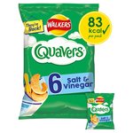 Walkers Quavers Salt & Vinegar Crisps