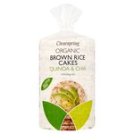 Clearspring Organic Brown Rice Cakes Quinoa & Chia