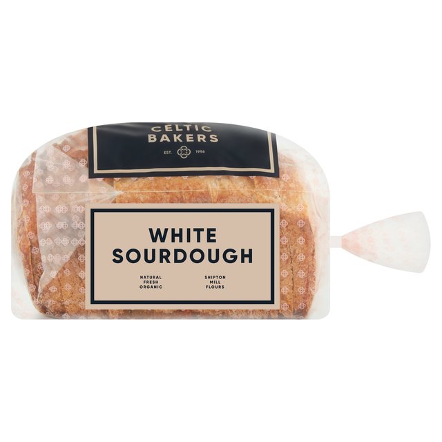 Celtic Bakers Organic White Sourdough Tin Loaf, 500g