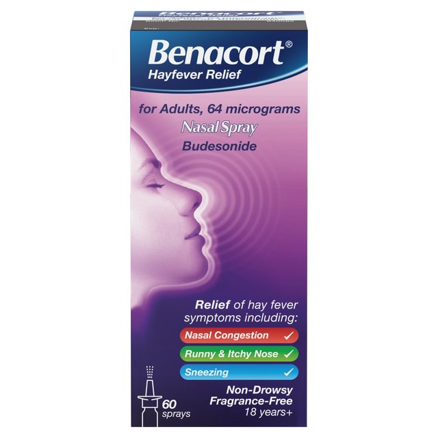 Benacourt Hayfever Relief Spray, 10ml