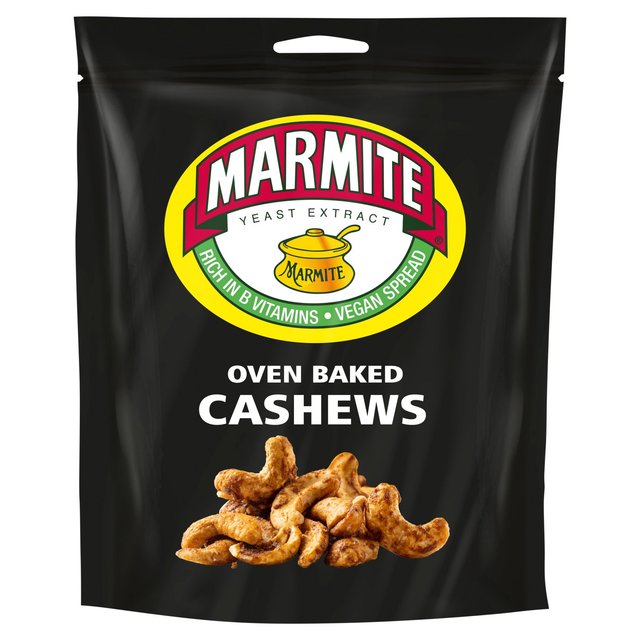 Marmite Oven Baked Cashews, 90g