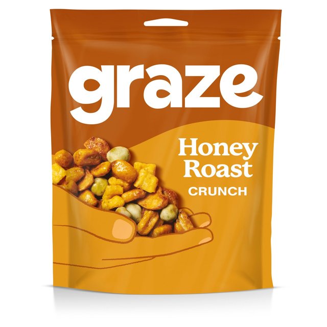 Graze Honey Roast Mixed Sharing Snacks, 100g