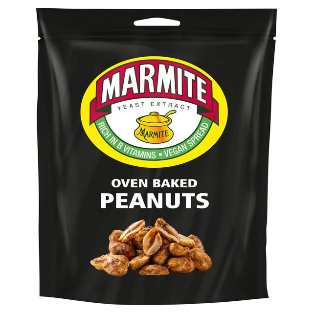 Marmite Oven Baked Peanuts, 190g