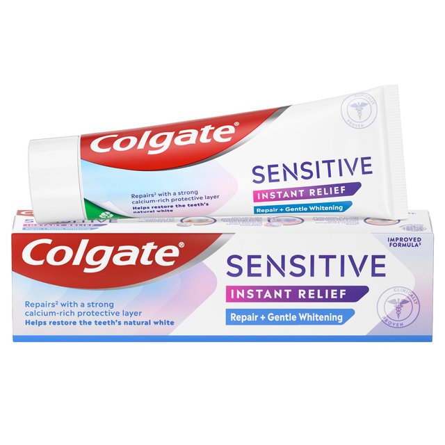 Colgate Sensitive Instant Relief Whitening Toothpaste, 75ml