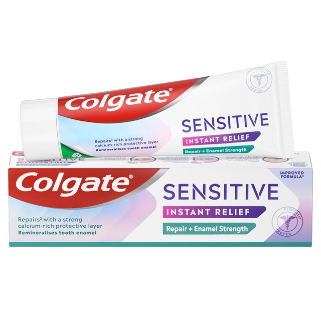Colgate Sensitive Instant Relief Enamel Repair Toothpaste, 75ml