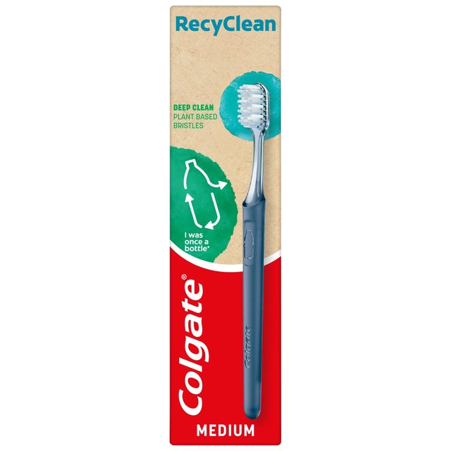 Colgate Recyclean Medium Toothbrush, One Size