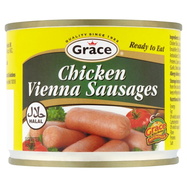 Grace Chicken Vienna Halal, 200g