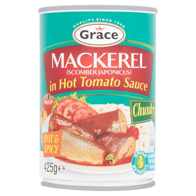 Grace Mackerel in Tomato & Chilli, 425g