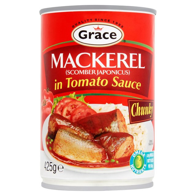 Grace Mackerel in Tomato, 425g