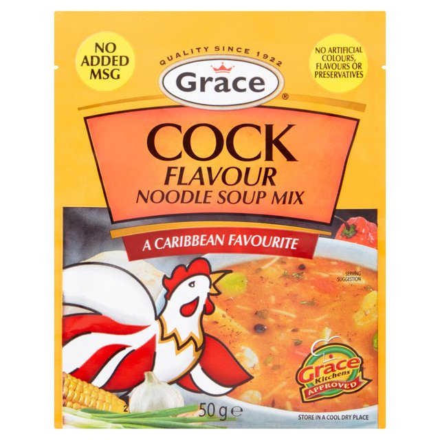 Grace Cock Flavour Soup Mix, 50g
