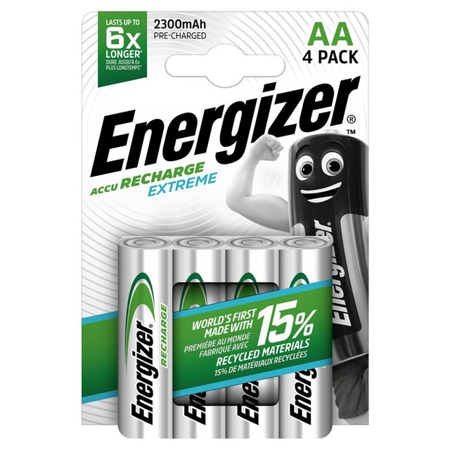 Energizer Extreme AA Rechargeable Batteries