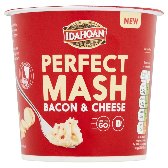 Idahoan Bacon & Cheese Mash Pot, 55g