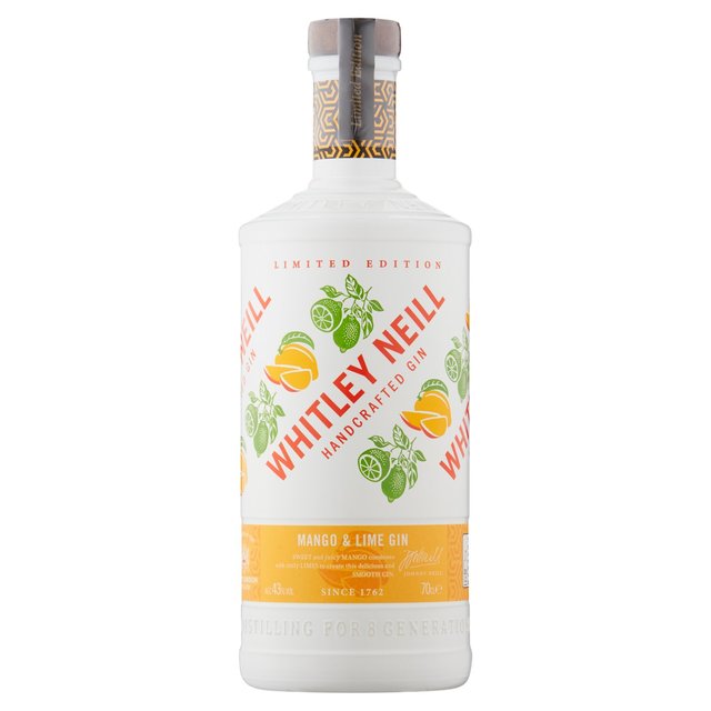 Whitley Neill Mango & Lime Gin, 70cl