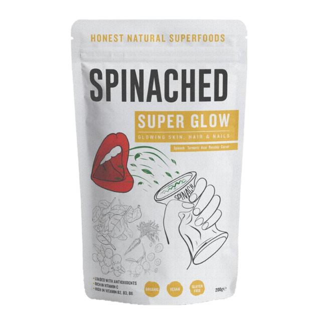 Spinached Organic Super Glow Vitamin C, Collagen & Antioxidant Supplement, 200g