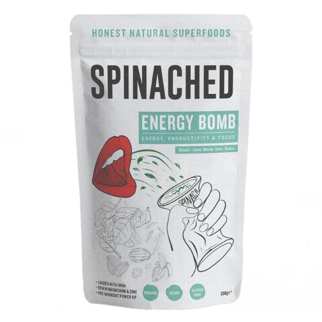 Spinached Organic Energy Bomb Iron, Magnesium & Zinc Supplement, 200g