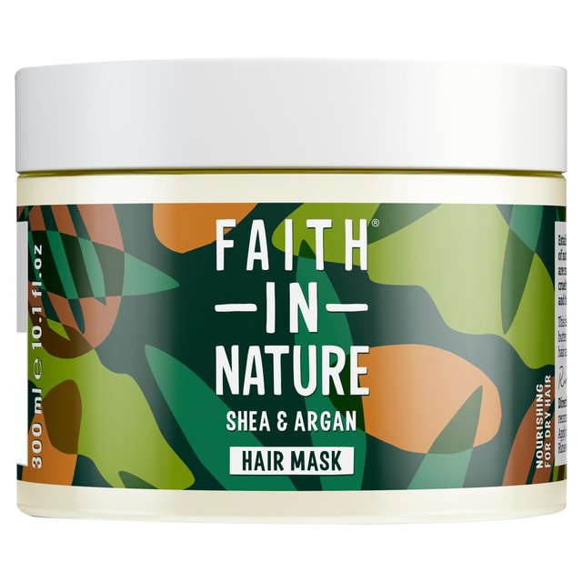 Faith in Nature Shea & Argan Nourishing Hair Mask, 300ml