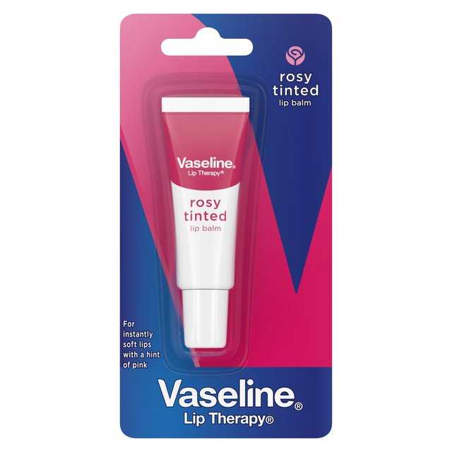 Vaseline Rosy Tinted Lip Balm, 10g