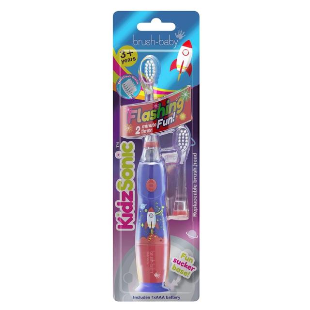 Brush-Baby Kidz Sonic Rocket Electric Toothbrush, 3+ Years