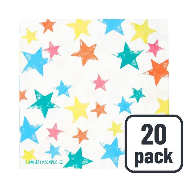 Talking Tables Recyclable Star Napkins, 20 per Pack