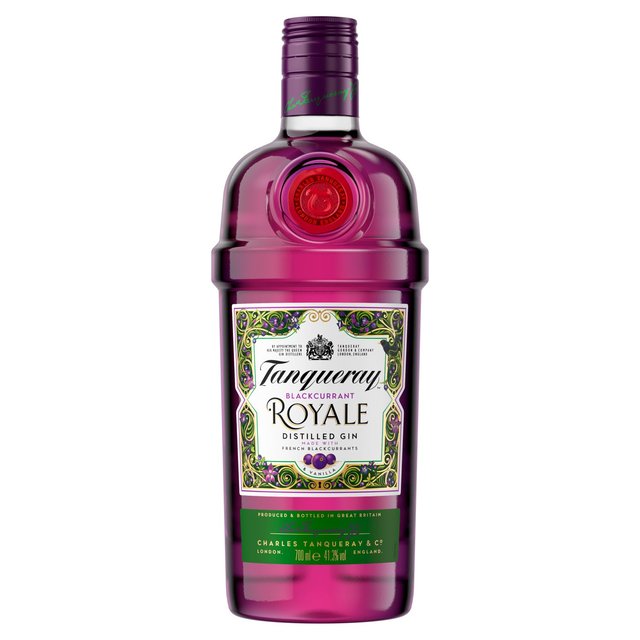 Tanqueray Blackcurrant Royale Distilled Gin, 70cl