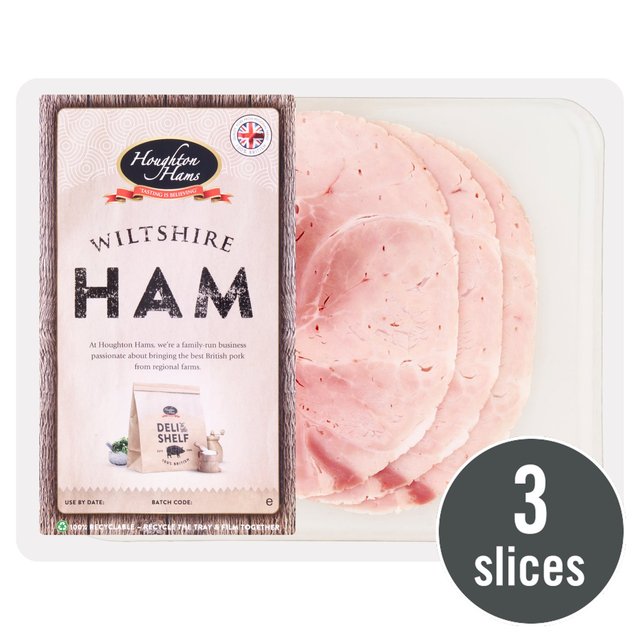 Houghton Hams Sliced Wiltshire Ham, 110g