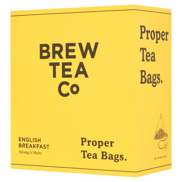 Brew Tea Co English Breakfast Teabags, 100 Per Pack