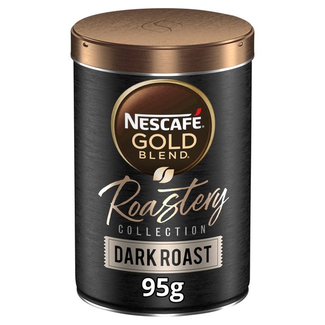 Nescafe Gold Blend Roastery Collection Dark Roast Instant Coffee, 95g