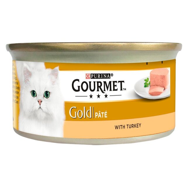 Gourmet Gold Cat Food Pate with Turkey Ocado
