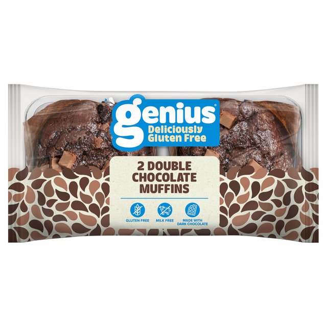 Genius Gluten Free Chocolate Muffins, 160g