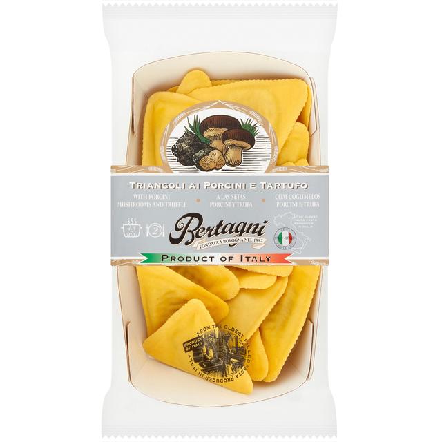 Bertagni Porcini Mushroom and Truffle Triangoli, 250g