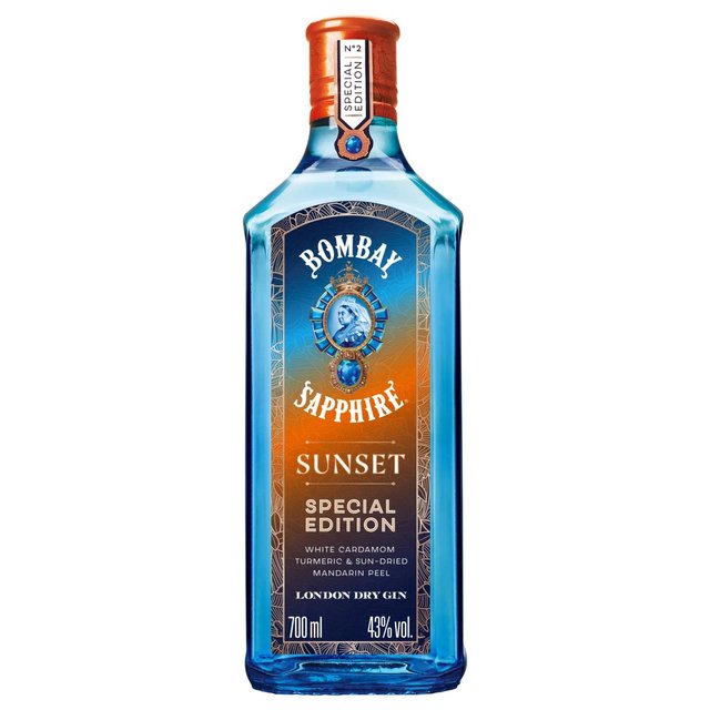 Bombay Sapphire Sunset Special Edition Gin, 70cl