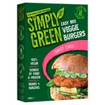 Simply Green Sweet Chilli Veggie Burger Mix Gluten Free