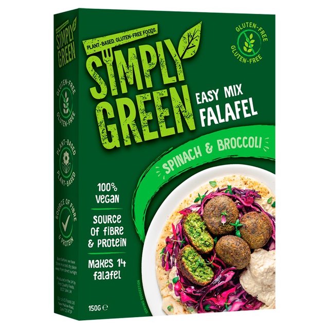 Simply Green Spinach & Broccoli Falafel, 150g