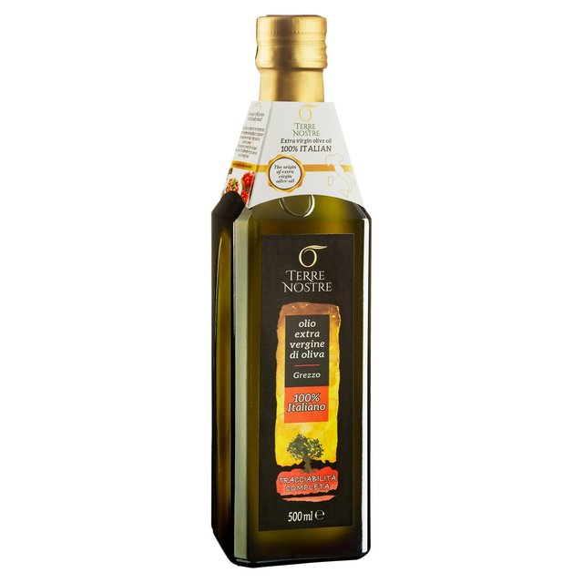 Terre Nostre 100% Unfiltered Extra Virgin Olive Oil, 500ml