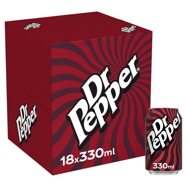 Dr Pepper, 18 x 330ml
