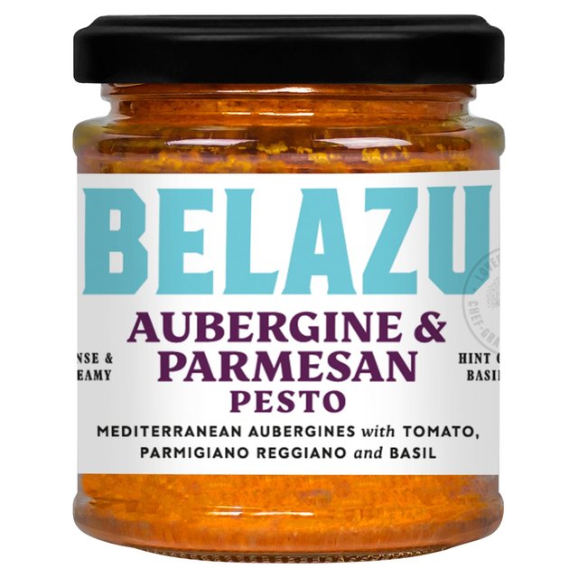 Belazu Aubergine & Parmesan Pesto, 165g