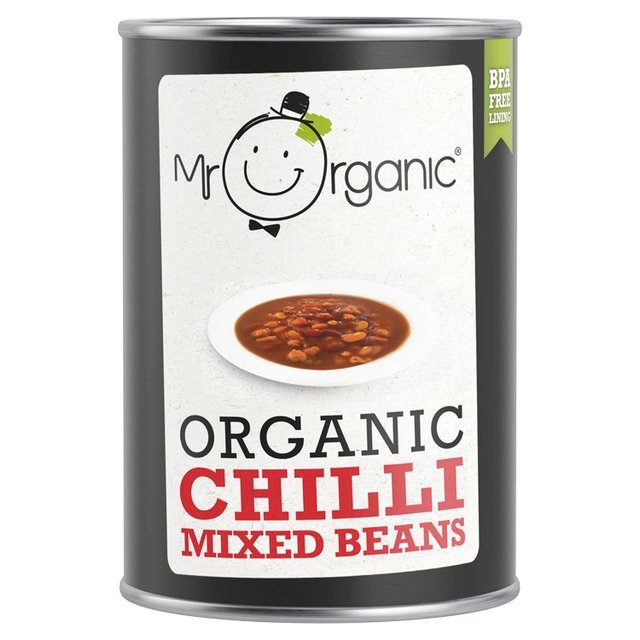 Mr Organic Chilli Mixed Beans, 400g
