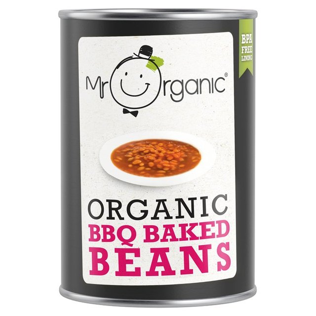 Mr Organic BBQ Baked Beans, 400g