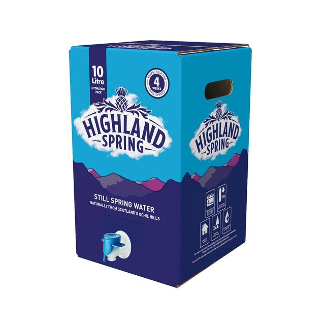 Highland Spring Still Water Hydration Box, 10L