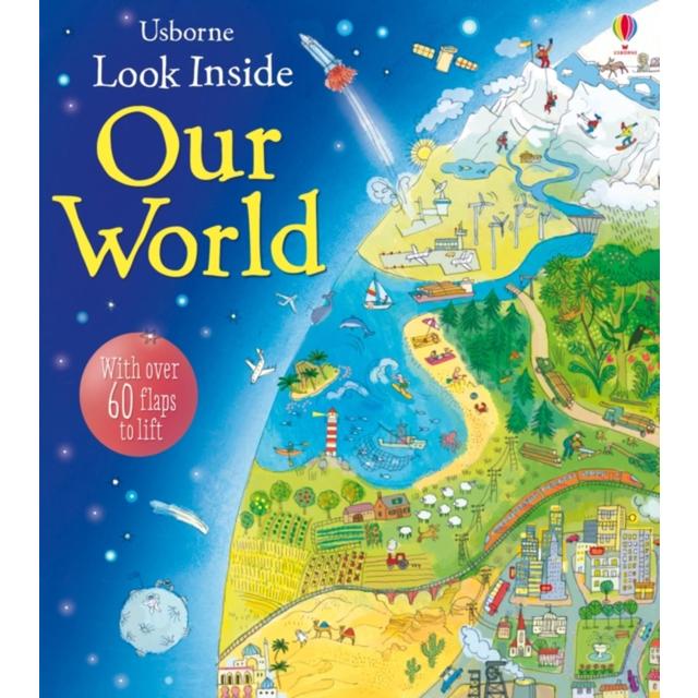 Look Inside our World Kids Book, One Size